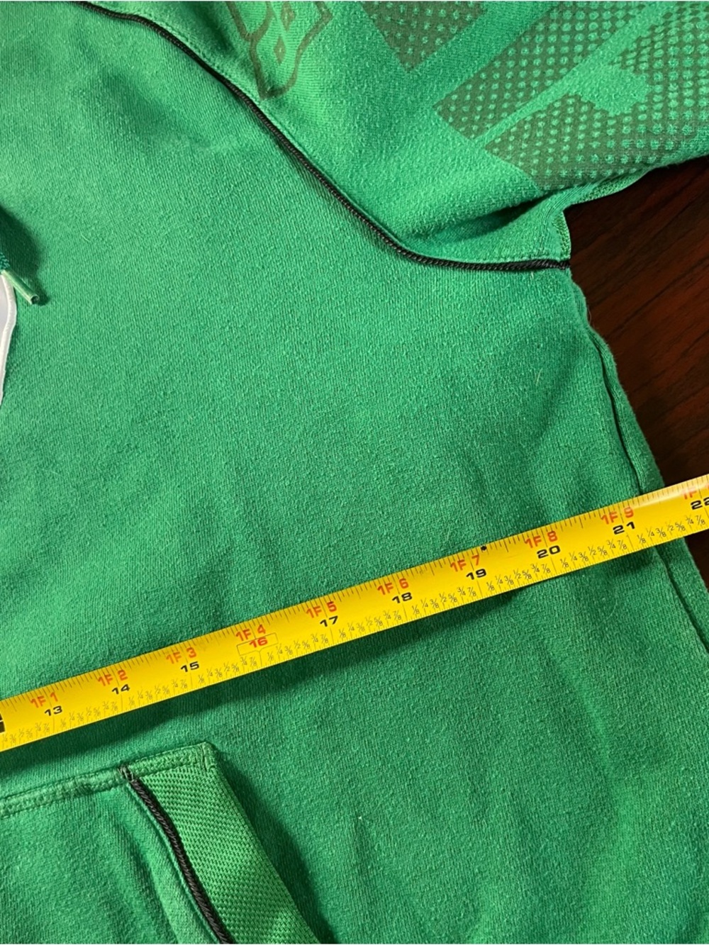 Boston Celtics Hoodie Adidas Sweatshirt Green Pullover NBA Basketball Sz Medium - Picture 4 of 4